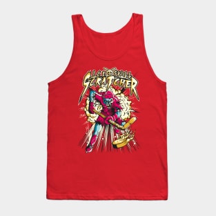 Ice Skating Skull Tank Top